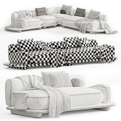 Busnelli Grumetto Sofa 01 Composition — Вид 3