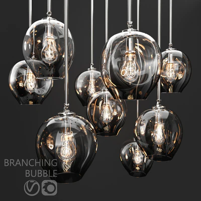Branching bubble 1 lamp — Вид 1