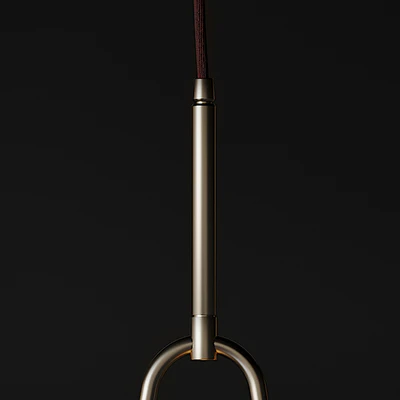 Lampa wisząca Loop miedziana — Ver 2