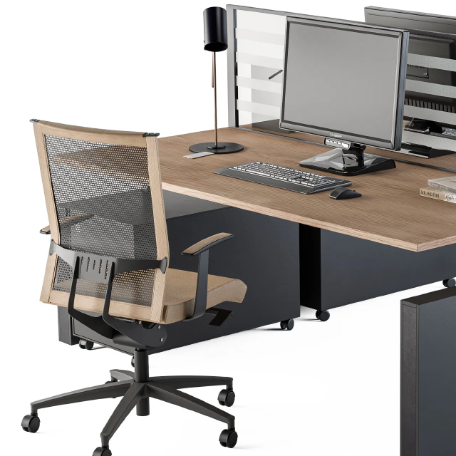Office Furniture - Manager Set 14 — Скачать