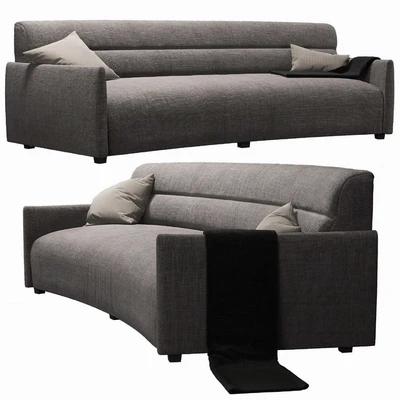 Sydney Curved-Sofa — Ver 1