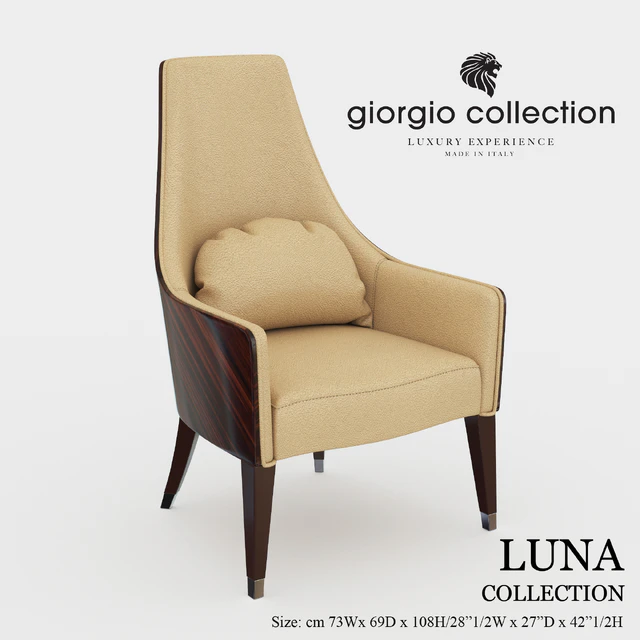 Chair Giorgio collectio, collection Luna — Descargar