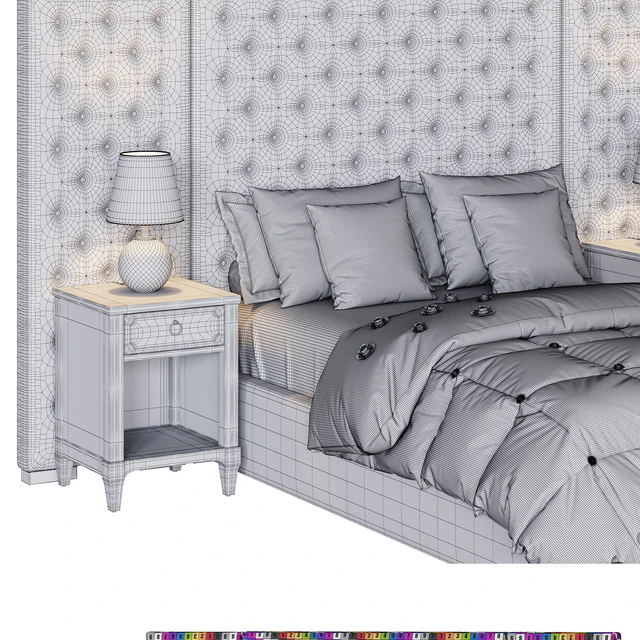 Restoration Hardware / Edie Tufted Bed Collection — Скачать
