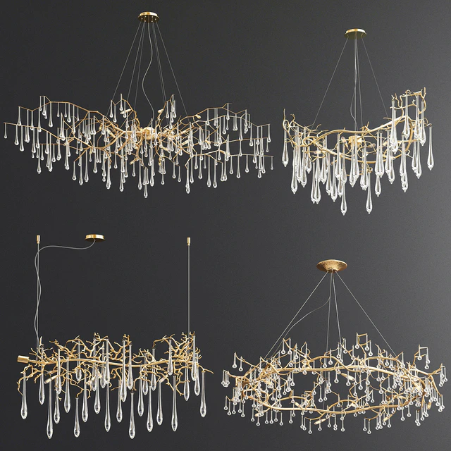 Four Exclusive Chandelier Collection 83 Serip — Скачать