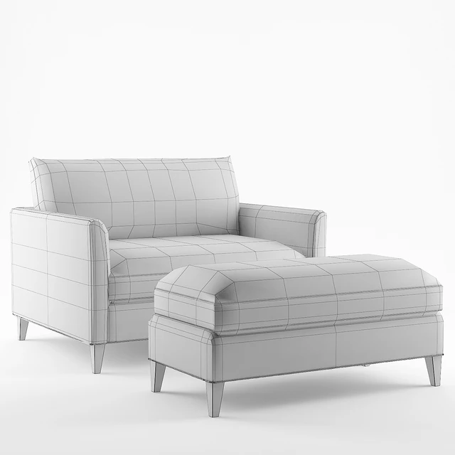 Crate & Barrel - Klyne Chair and a Hlaf — Скачать