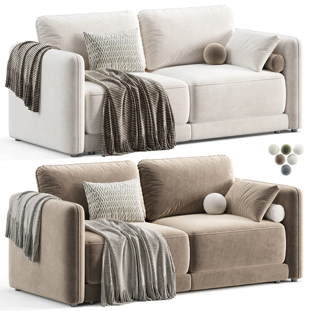 Dantone Home Marley straight folding Sofa — Descargar