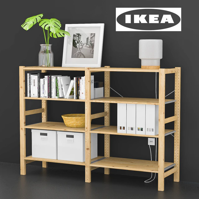 IKEA IVAR with decor — Скачать