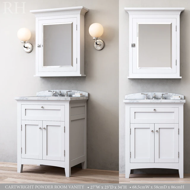 CARTWRIGHT POWDER ROOM VANITY — Скачать