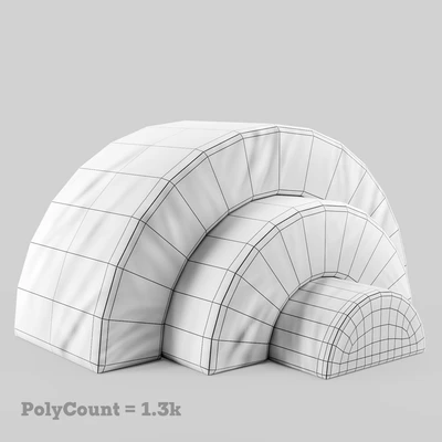 Детские игровые пуфы GATHRE   ARC PLAYSET - MILLET — Вид 5