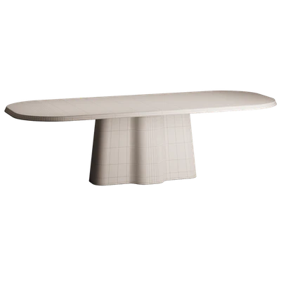 Kyoto Rectangular Dining Table by rh.com — View 5