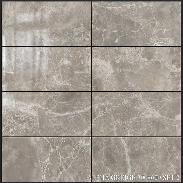 Yurtbay Seramik Alpha Greige 300x600 Set 2 — Descargar