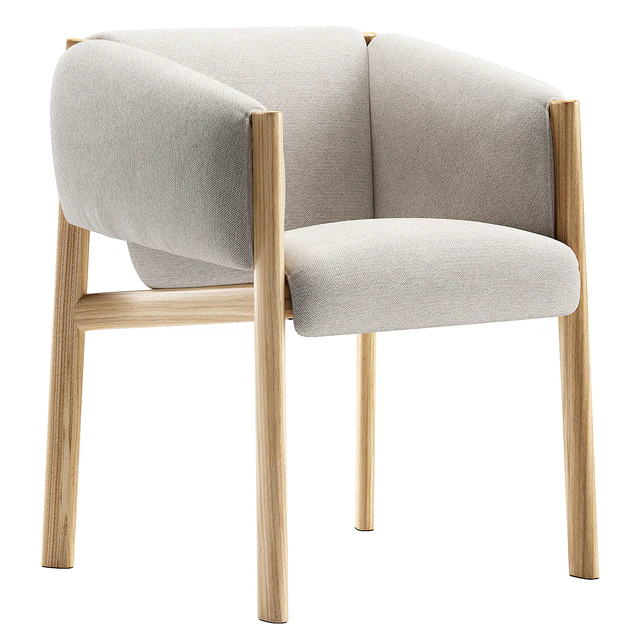 Plumon Dining Chair / Kettal — Descargar
