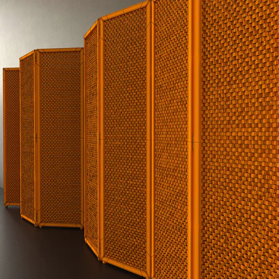 Wood screen decor n1 / Wooden screen — View 2