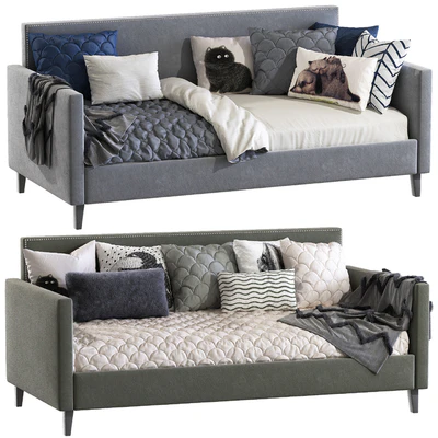 Bed-sofa Guizar Back Twin Daybed — Ver 1