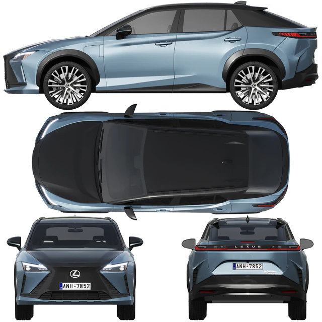 Lexus RZ 450e 2023 — Скачать