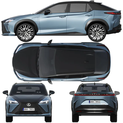 Lexus RZ 450e 2023 — Вид 2