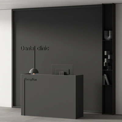 254 office furniture 13 reception desk 08 — Вид 4