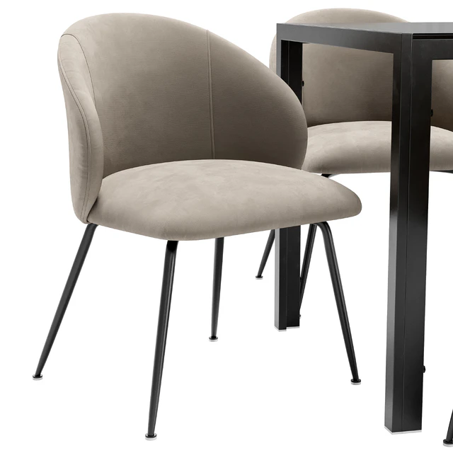 Dining chair Garda Decor and table Derby — Descargar
