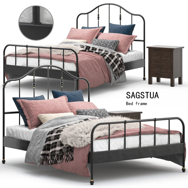 IKEA SAGSTUA Bed — Скачать