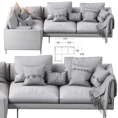 1333 Flamingo Zanotta Sofa — Вид 2