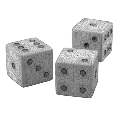 Dice side table — Ver 2