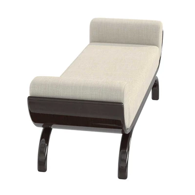 Custom made bench with curved arms — Вид 2