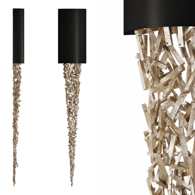 Handmade luxury wall lamp FIREWOOD Vetvistore — Вид 1