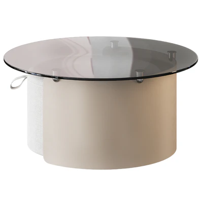 Set: coffee table and pouf, Dogli from LA REDOUTE INTERIEURS — Ver 3