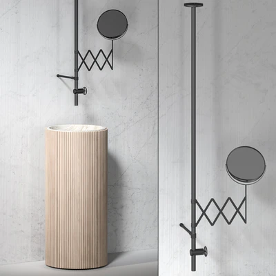 Adda Freestanding Basin + Fontane Bianche (Fantini) — Вид 1