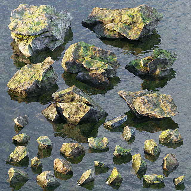 Камни у воды — Скачать