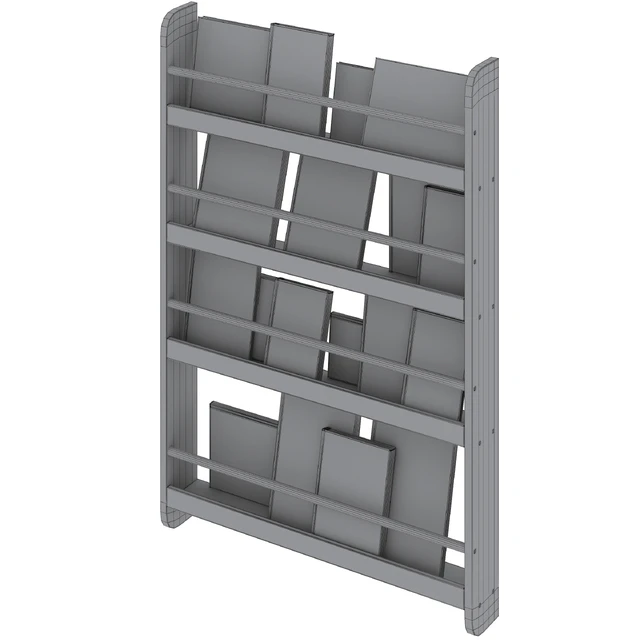 Wall mounted cookbook shelf by Minime — Descargar