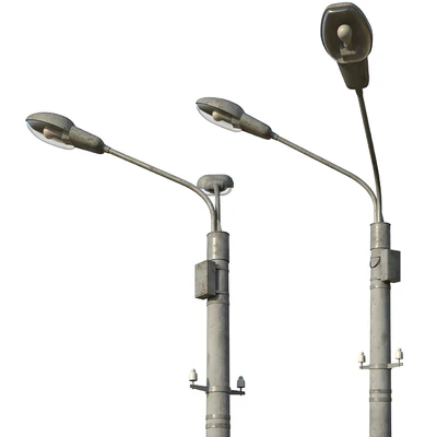 Lamppost (set of 3 poles) — View 3