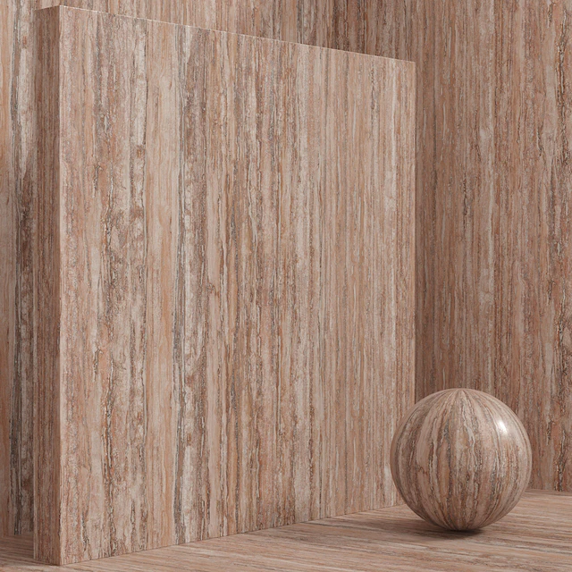 Material (seamless) - stone, travertine set 123 — Descargar