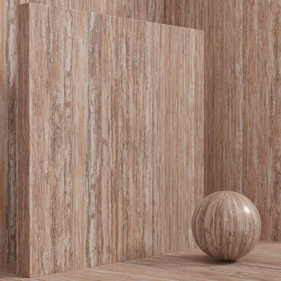 Material (seamless) - stone, travertine set 123 — Ver 3