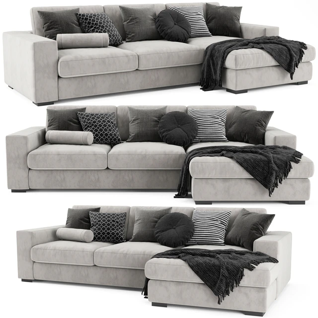 BoConcept Cenova Chaise Longue 3 — Скачать