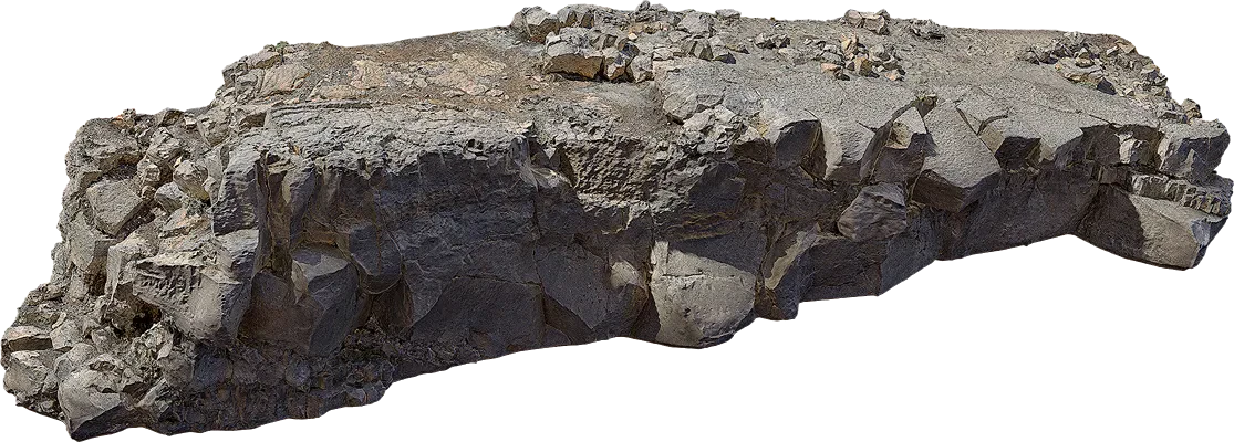 icelandic jagged lava outcrop 001 — Скачать