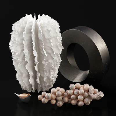 Set of decors and sculpures — Ver 1