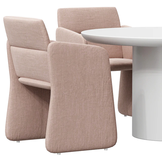 Crassevig AURA PM Table Chair Design by Mario Ferrarini Collection AURA — Скачать