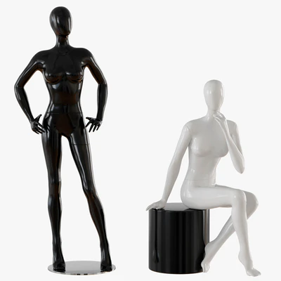 Abstract female mannequin — Ver 1