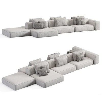 Stone Sofa Modular Sofa By Tamamm — Ver 3