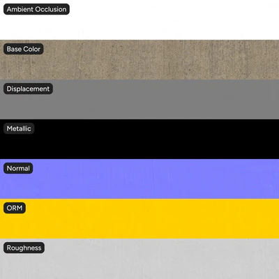 broom finished in situ concrete slab texture warm grey — Вид 5