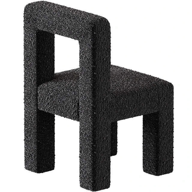 Burke Decor Hazel Boucle Dining Chair — Descargar