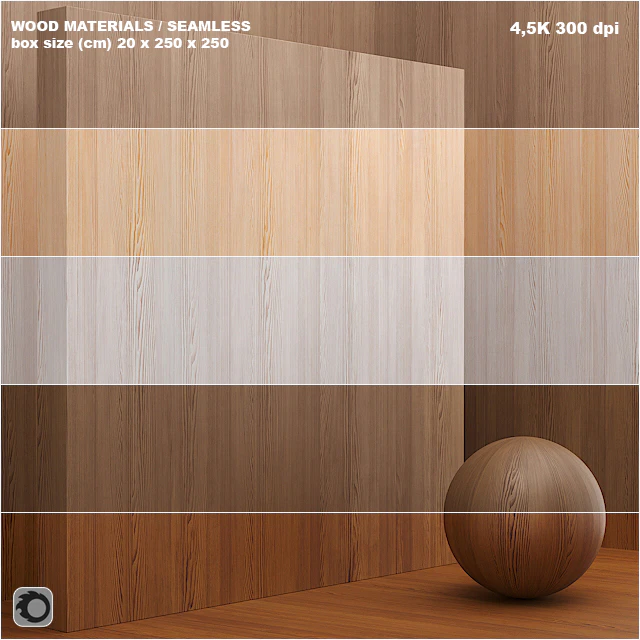 Material wood / veneer / (seamless) - set 29 — Descargar