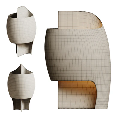 B Lamp White by Thierry Dreyfus x Nymphenburg — Вид 2
