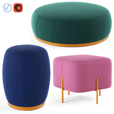 Loftdesigne Poufs — Вид 1