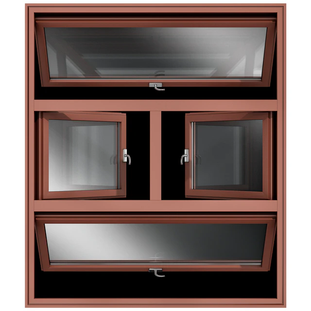 Витражные алюминиевые окна / Stained aluminum windows — Скачать
