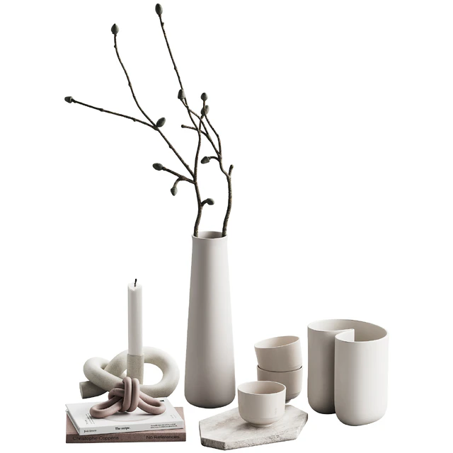 426 decorative set 043 neutral scandi accessories 02 branch & knot — Скачать