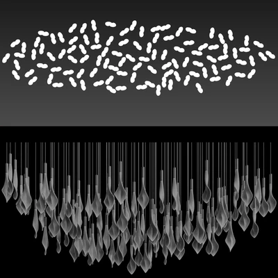 Chandelier Light Vargov — Ver 2