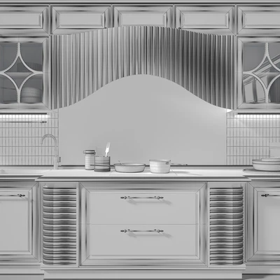Kitchen Dama from the Italian factory Prestige — Ver 2