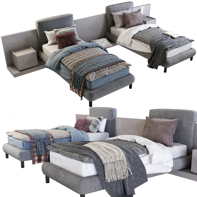 CLIFF bed | Meridiani — Descargar